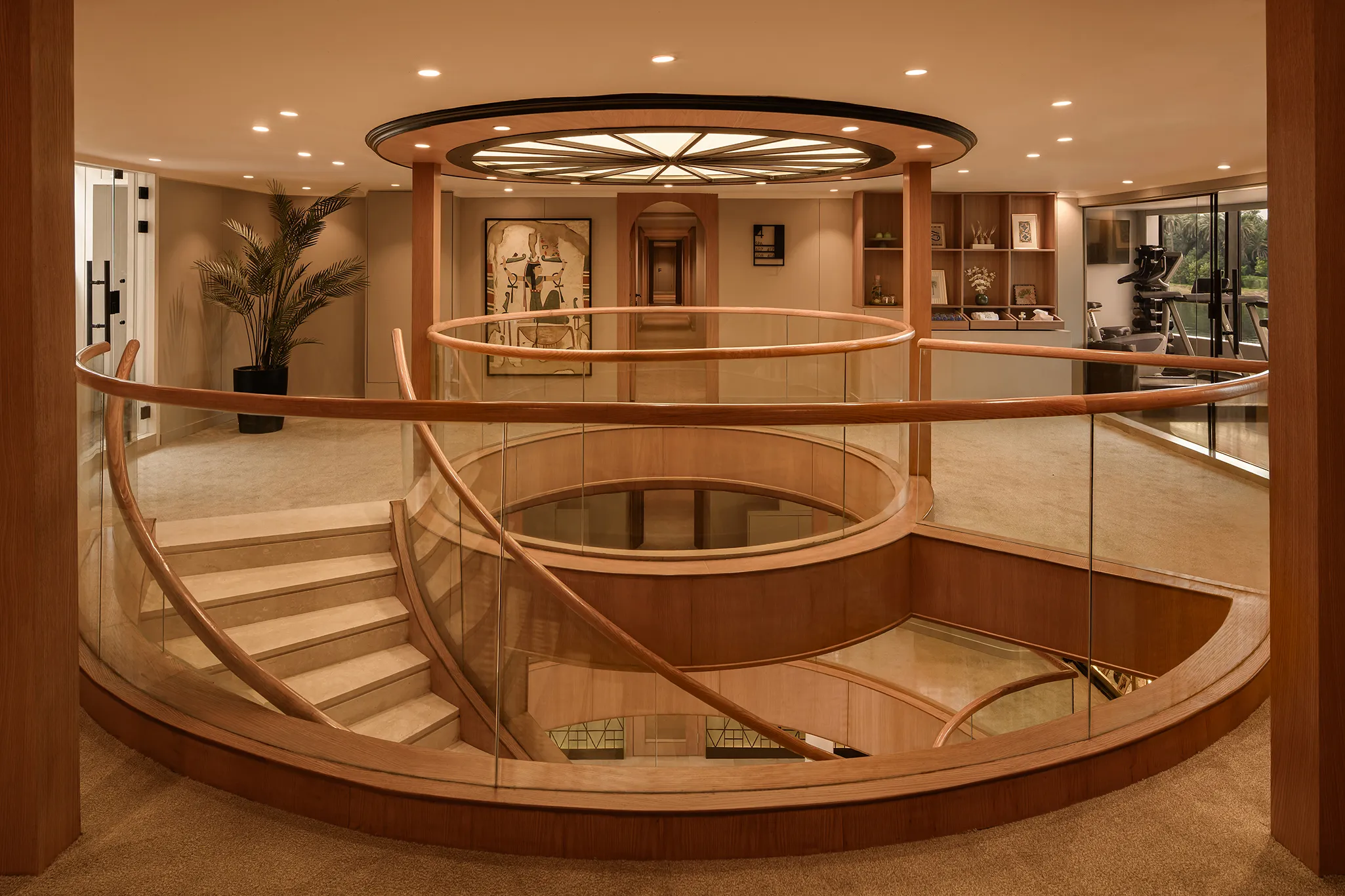 Lobby of the Le Fayan Suites Nile Cruise Nile cruise